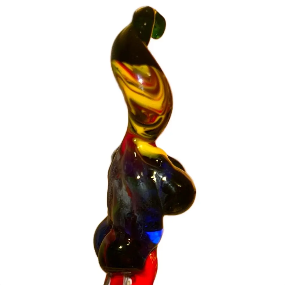 Homemade Glass Figure of Divine Woman by Raven Oman