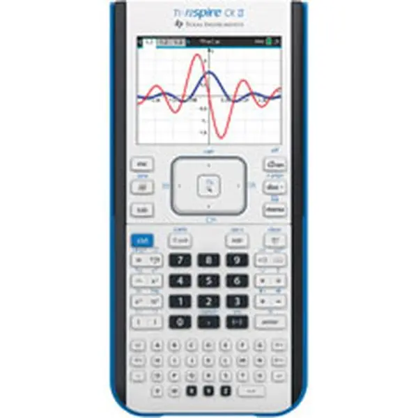 Texas Instruments Nspire CX II Graphing Calculator, Gray, Animated Path Plot, Color-Coded Screen Tabs, Easy-to-Teach Programming Language, Integrated Mathematics Templates