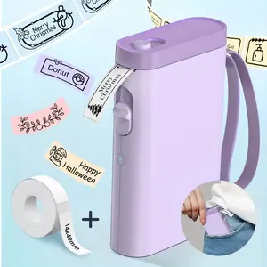 P21B Thermal Printer with Label Sticker - Wireless Mini Label Maker, Multiple Templates, Inkless & Ribbon-Free, Perfect for Storage & Organization, Available in Multiple Colors