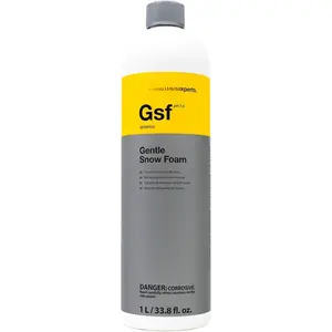 Gentle Snow  - pH Neutral Pre-Cleaning; Works With  Cannons & Sprayers; Manual Washing Shampoo; Safe on Existing Wax & Sealed Surfaces;  Cherry  (1 Liter)