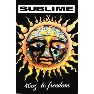 Sublime 40 Oz to Freedom Poster
