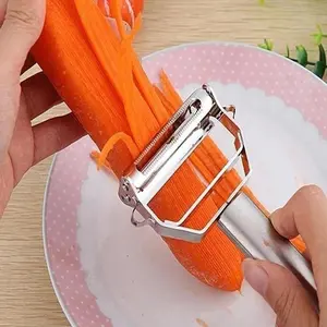 Multifunctional Vegetable Peeler, 1 Count Stainless Steel Fruit Peeler, Kitchen Gadgets Multifunctional Vegetable Peeler, 1 Count Stainless Steel Fruit Peeler, Kitchen Gadgets
