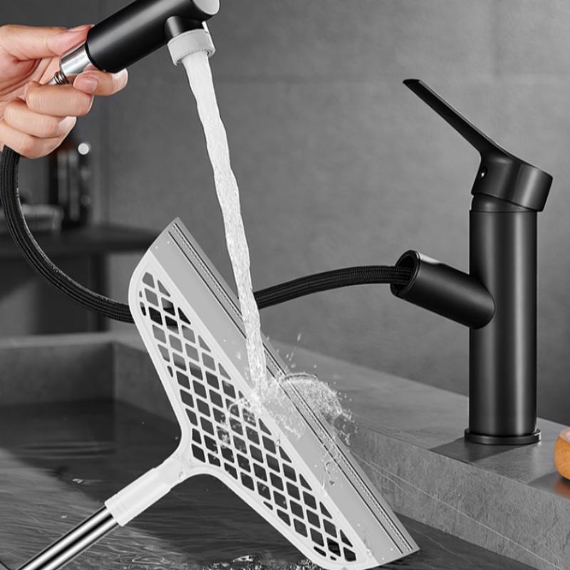 Multifunction Magic Broom, Squeegee Broom for Floor, Rubber Silicone Broom for Floor Cleaning, Magic Broom Sweeper for Living Room, Kitchen, Bathroom-Easy Dry The Glass, House Cleaning Tools