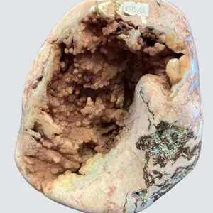 Raw Pink Amethyst Geode #1 Natural Geodes with Protective Properties for Emotional Balance and Stress Relief