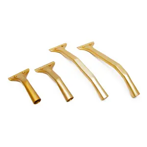 Ledger Squeegee Handle - Versatile Angled Design for High Windows Stable & Strong Aluminum Alloy - Made in USA