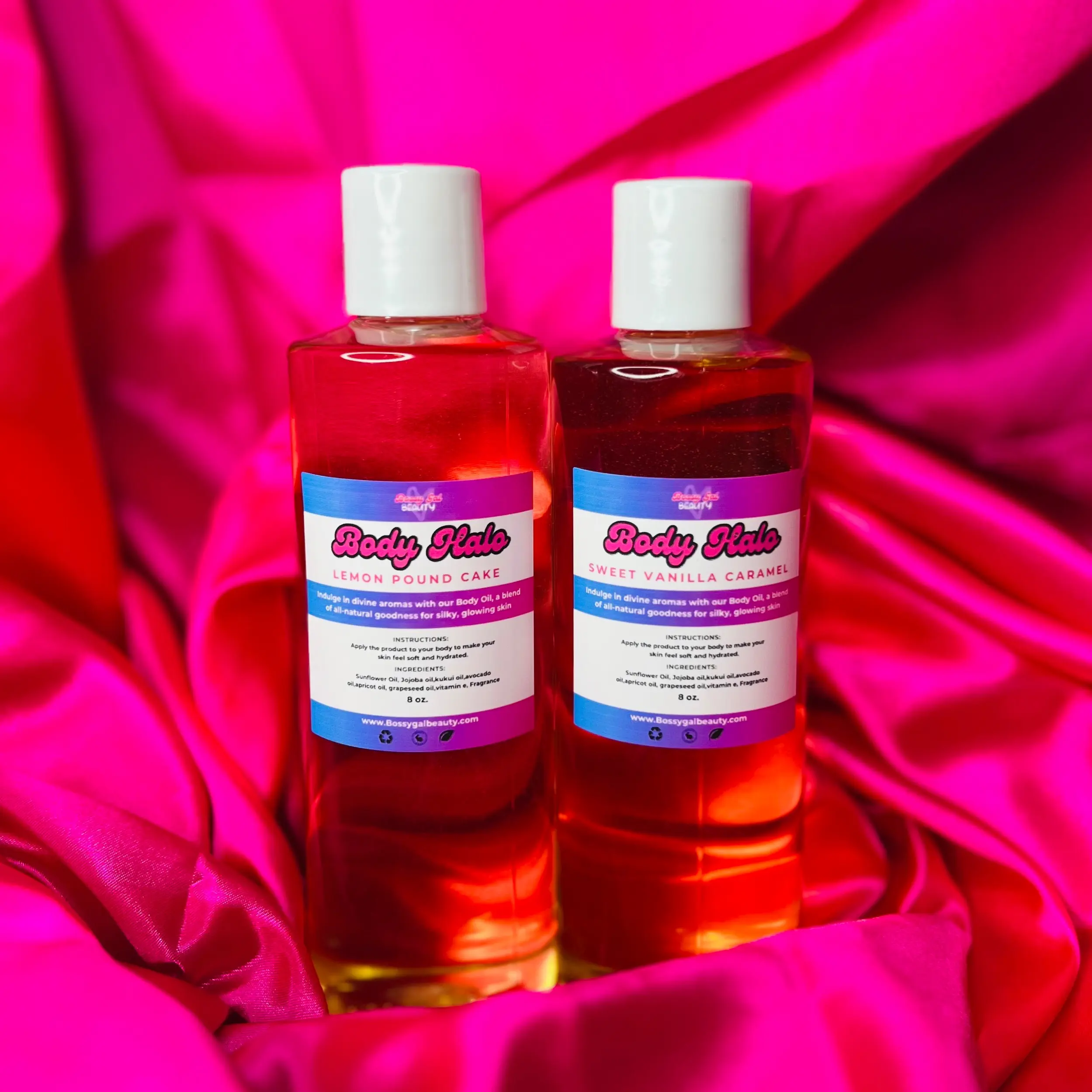 Body Halo Oil /Body Care/ body oil 9oz