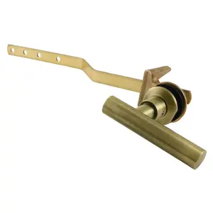 212 MAIN Traditional Front-Mount Toilet Tank Lever, ADA Compliant, Solid Brass Construction, 8.06" Arm, Antique Brass Finish