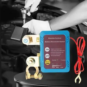 Remote Car Power Control Switch – Smart Battery Disconnect & Protection System | Prevent Battery Drain & Improve Security | Ideal for Auto Repair, Garage Maintenance, Outdoor Vehicles, RV, Truck & Car Storage | Easy Install