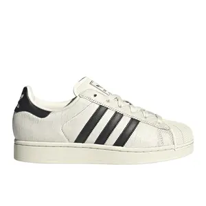 adidas Womens Superstar Ii Lace Up Sneakers Shoes Casual - Off White