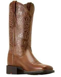 Ariat Women's Round Up Remuda Performance Western Boot Broad Square Toe - 10074322