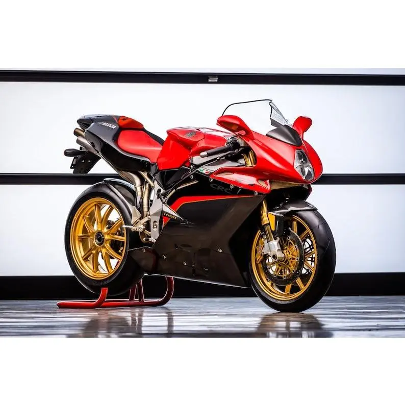 MV Agusta F4 1000 Tamburini 24 x 36 inch (2ft x 3ft) art print signed by Nathan May