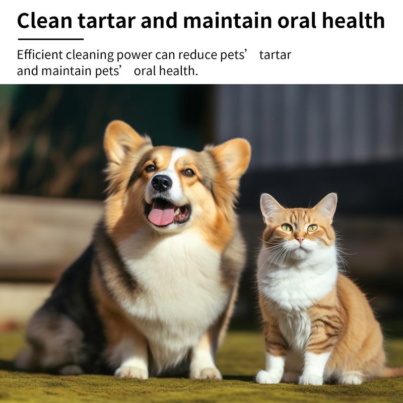 Pet Mint Flavor Fresh Breath Spray, Oral Care for Dogs & Cats, Eliminate Bad Odor, Dental Hygiene Solution, Essential Pet Grooming Tool