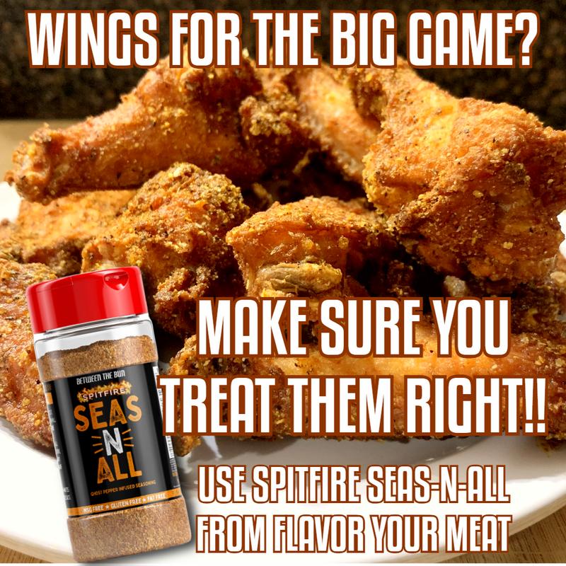 Spitfire Seas-n-All - Ghost Pepper Infused - Gluten Free - Spicy