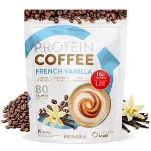 Complete Roast High Protein Coffee - French Vanilla - Maine Blend
