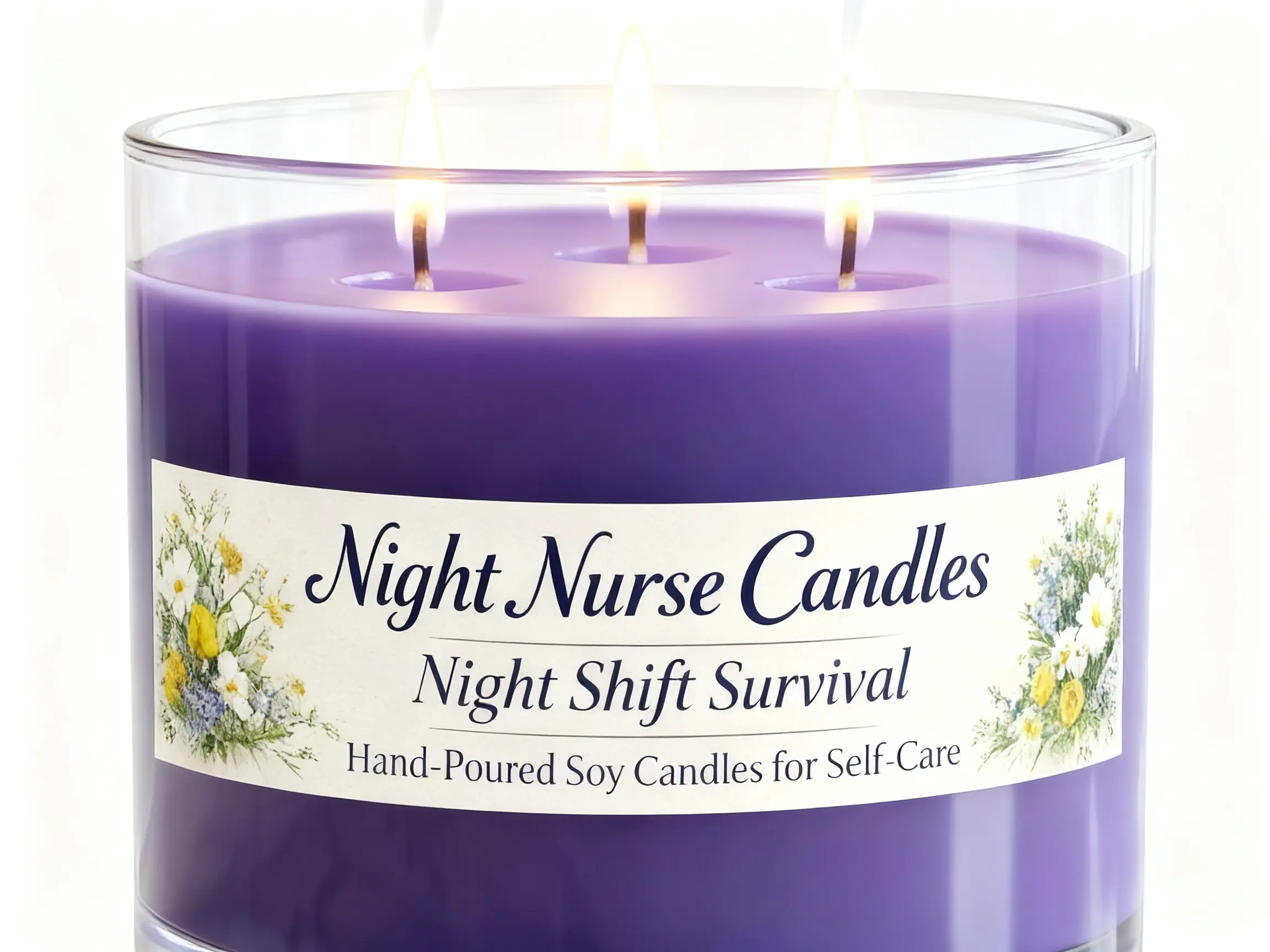 Aromatherapy Scented Candle - Non-Toxic Wax Home Decor Decoration for Night Shift Survival, Aromatherapy Candle