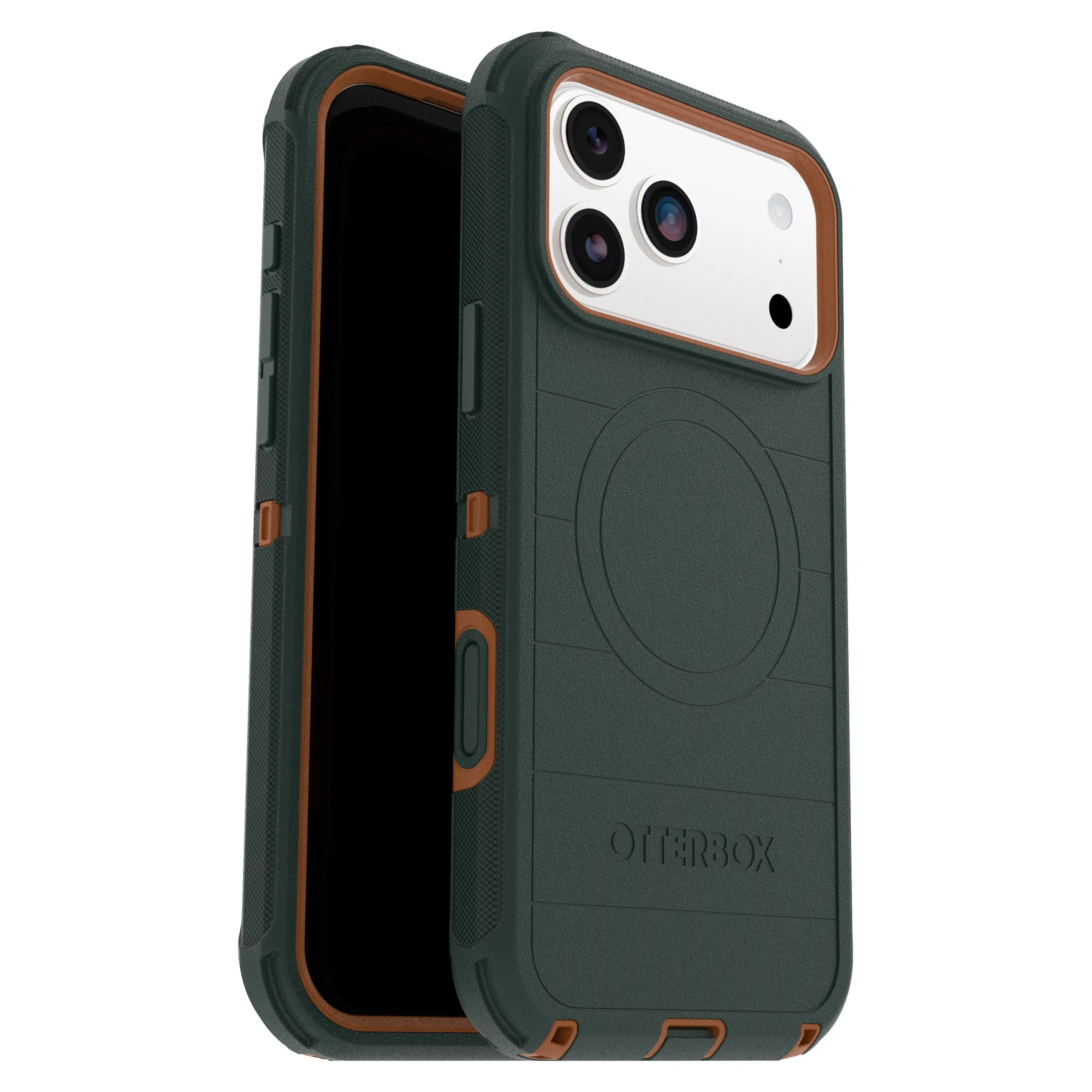 OtterBox Defender Pro MagSafe Case with Camera Control for Apple iPhone 17 Pro Max - Green Intrigue