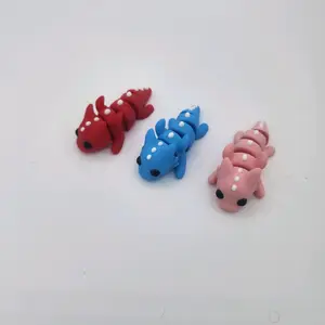3D Printed Axolotl's 3 Pack