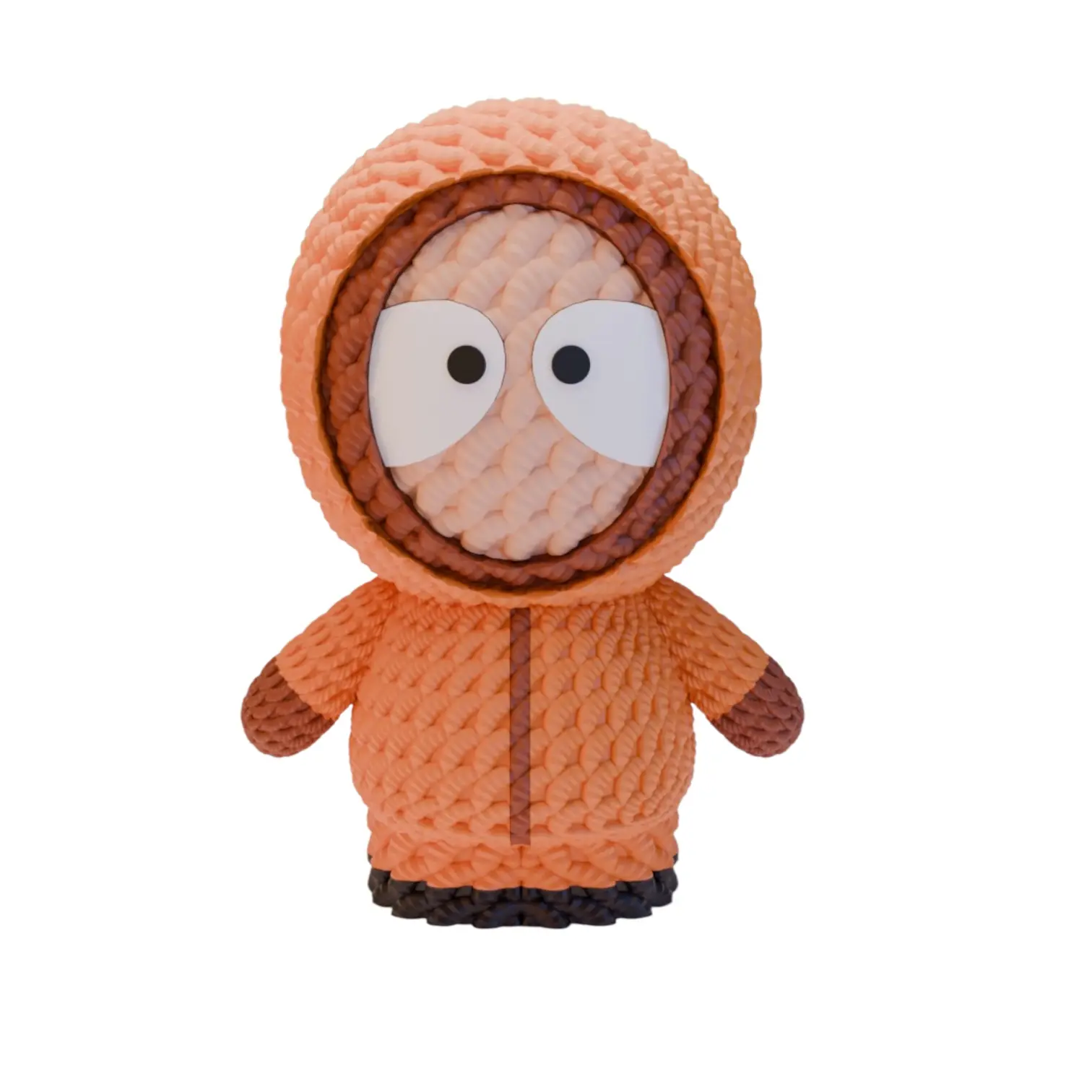 Kenny McCormick Knitted - Inspired 3D Printed Collectible