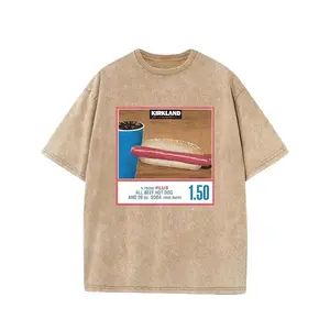 Kirkland Pure Vintage Trendy Brand T-Shirt, Short Sleeved Round Neck T-Shirt, With A Certain Thickness Suitable For Summer Wearing T-Shirt