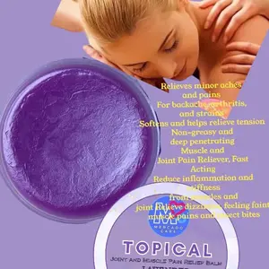 2 pcs 50 gms Lavender and Mint combo Mercado Care Topical Healing Balm for Joint and Muscle Pain Relief - Comfortable Cosmetic for Joint Relief - Cosmetics Relaxing