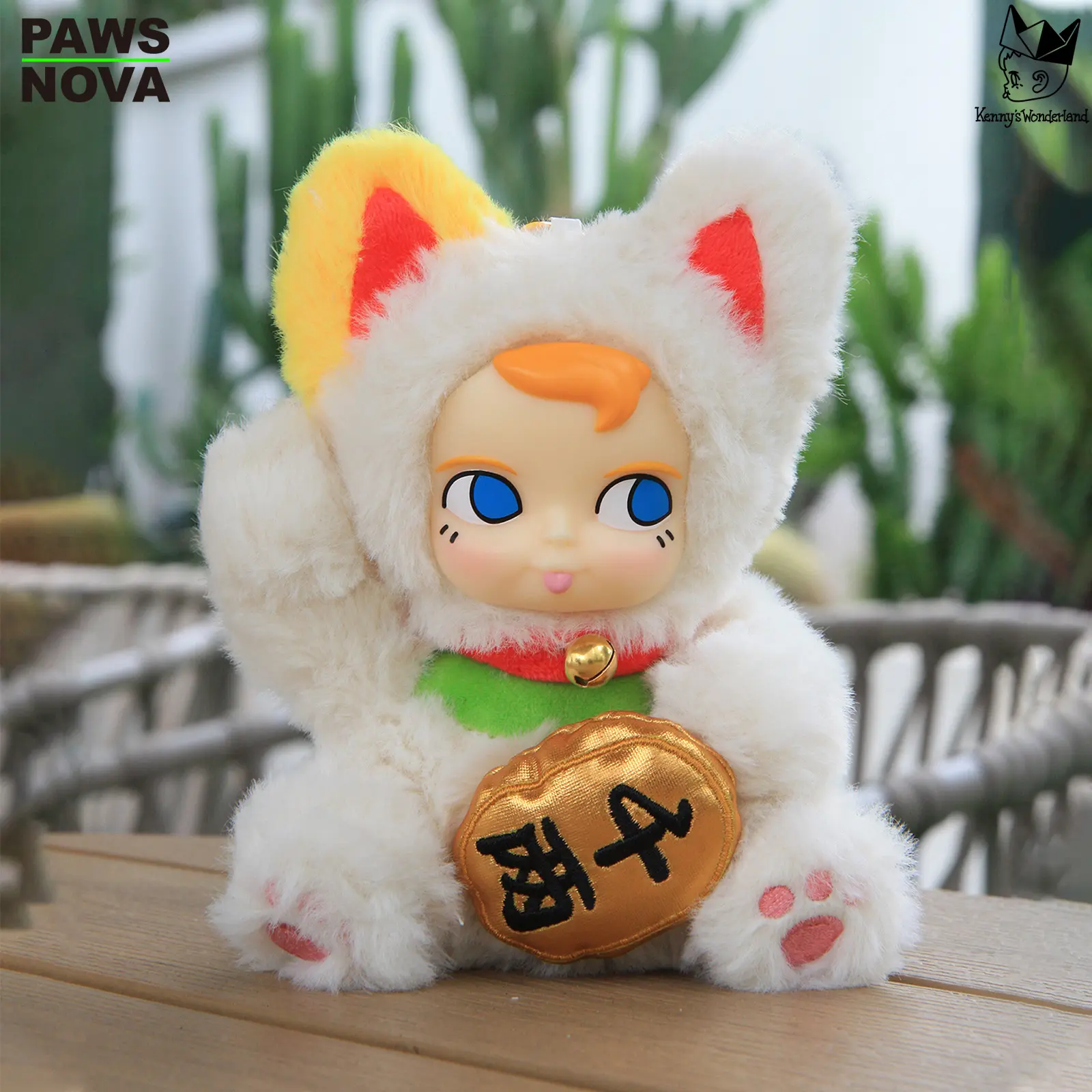 ニャンコ PAWSNOVA SAMSAM Blind Box Plush Keychain – Fortune Cat Mini