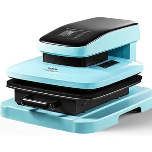 TikTokShopBlackFridayVEVOR Auto 15x15 Heat Press Machine for T Shirts - Professional T Shirt Press Machine with Auto-Release, Ideal for HTV, Sublimation, Heat Transfer Projects