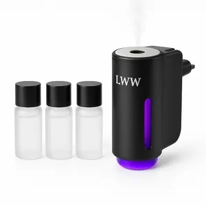 Smart LED Car and Home Aromatherapy Diffuser—3 misting modes, ultra-quiet operation, includes 3 essential oils, long-lasting fresh fragrance