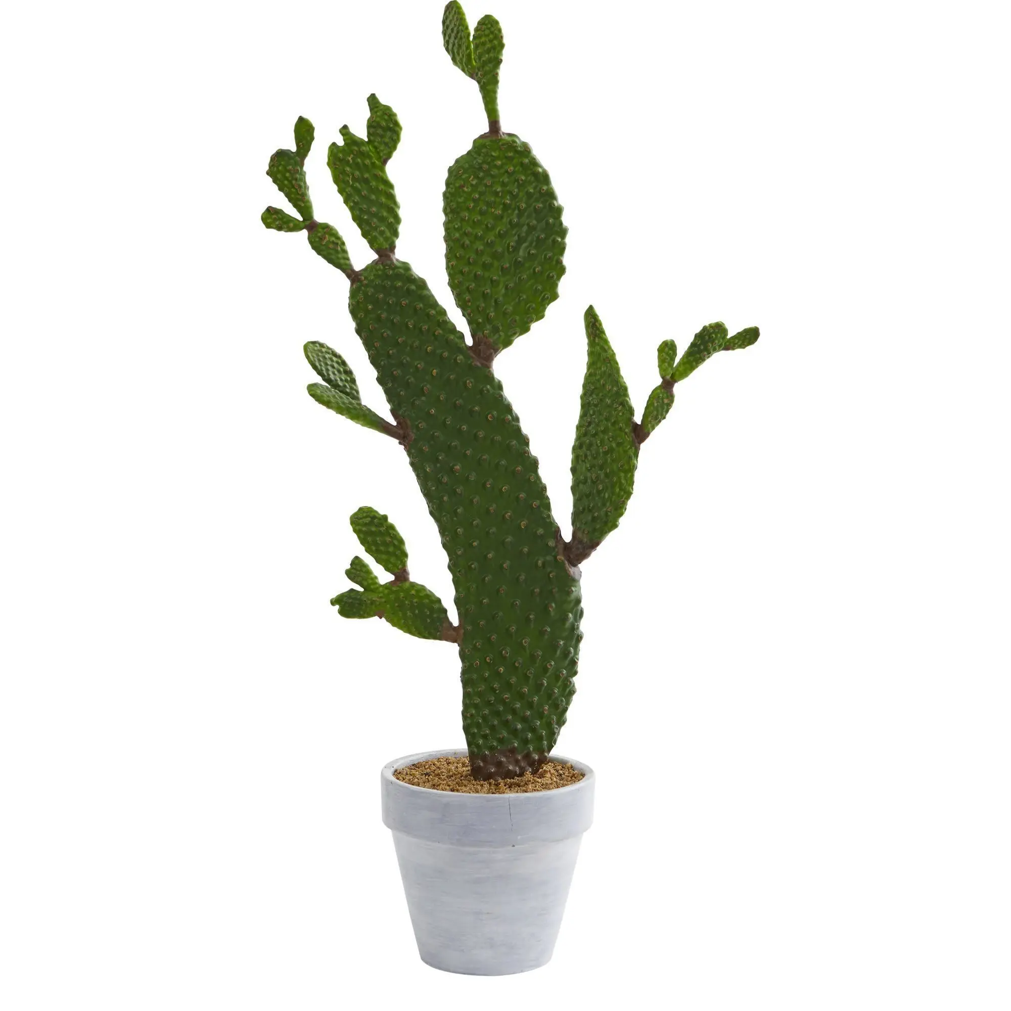 27” Synthetic Cactus Plant, Decorative Room & Table Home Decor Accent