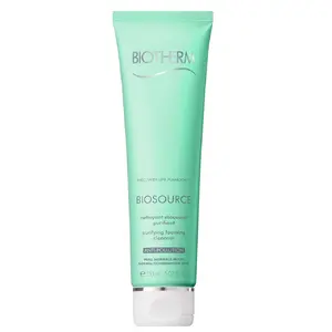Biotherm Biosource Purifying Foaming Cleanser Anti-pollution for Normal or Combination Skin, 5.0 Ounce