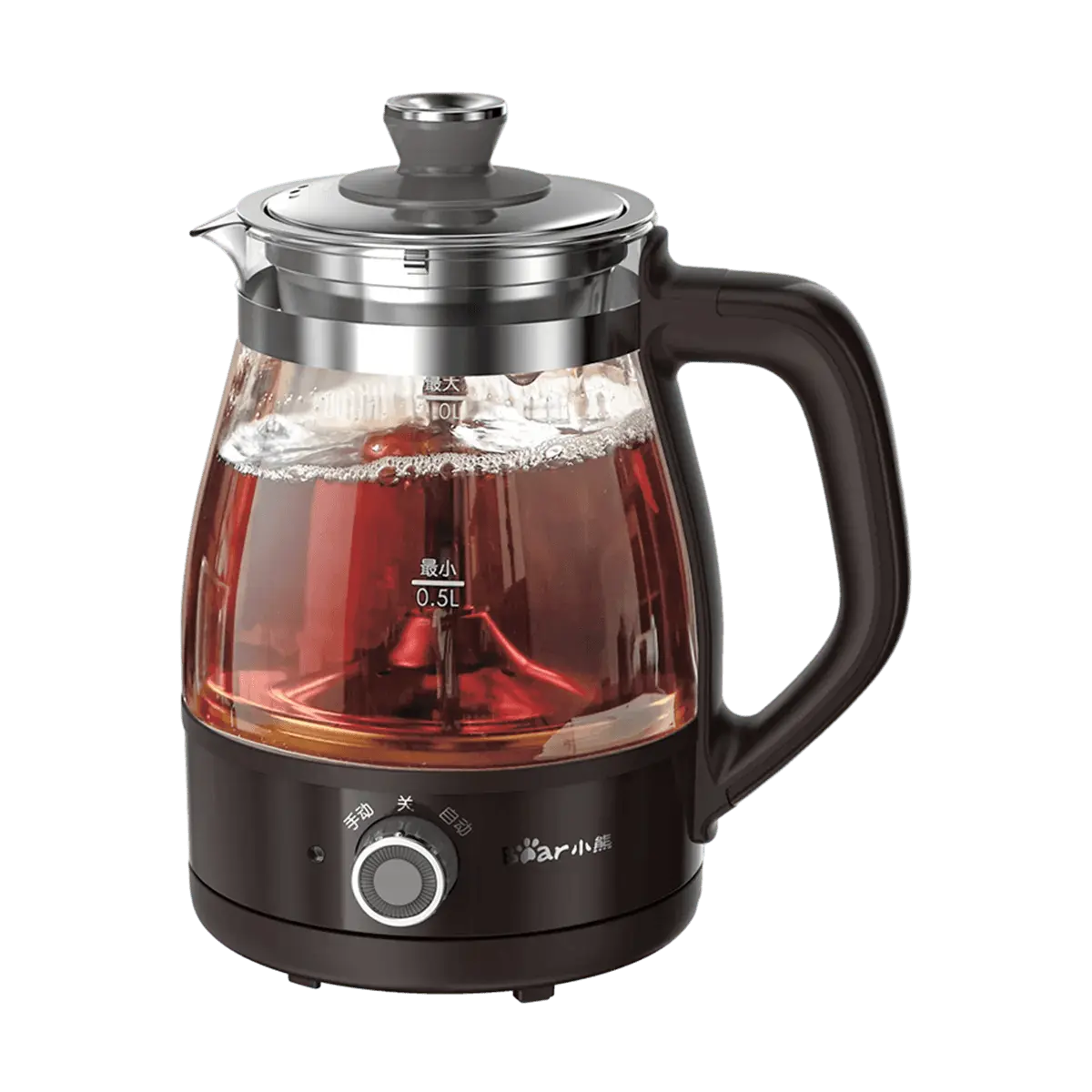 Bear Electric Tea Maker 1.0L Steam Infuser Kettle for Brewing Tea Bear Electric Tea Maker 1.0L Steam Infuser Kettle for Brewing Tea