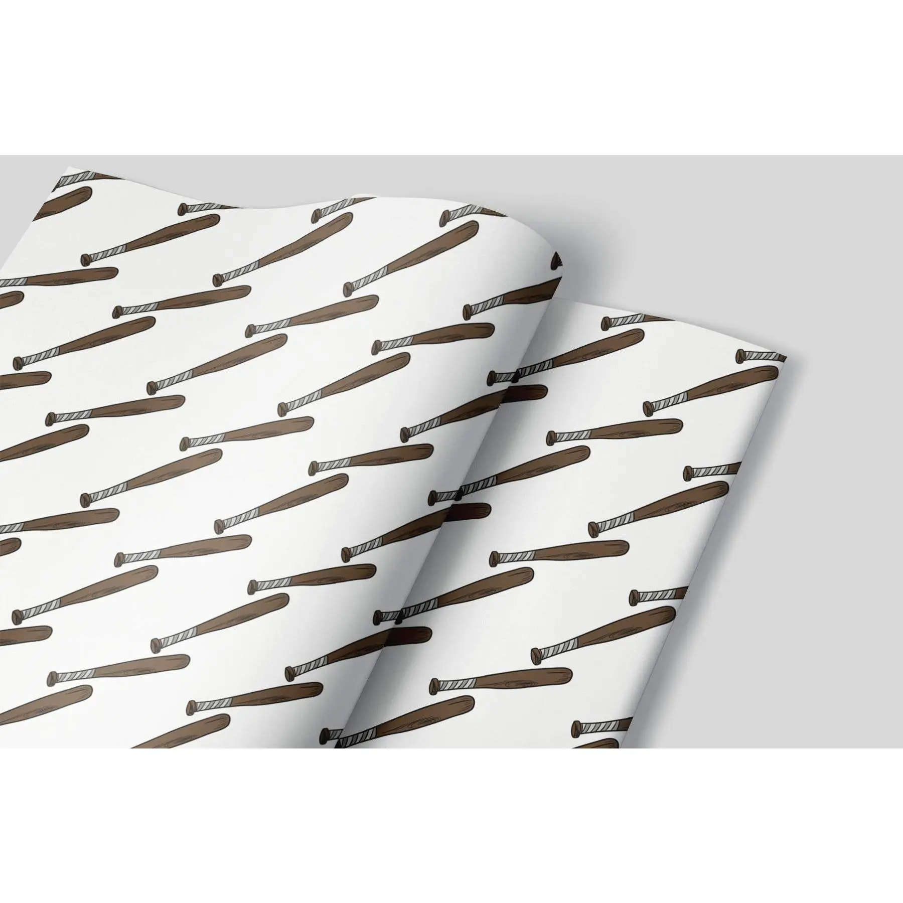 Future MLB Star Baseball Bat Wrapping Paper