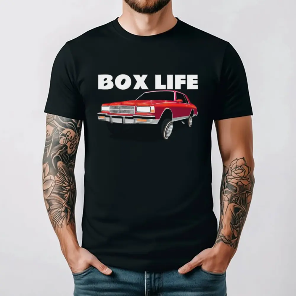 Box Chevy Life Lowrider Short-Sleeve caprice T-Shirt