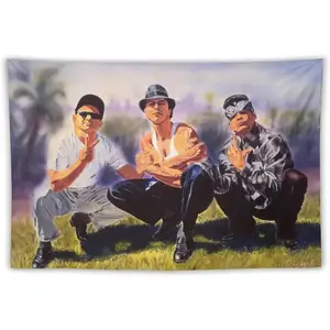 Tapestry Vatos Locos Blood In Blood Out Bound By Honor Movie Art Poster Tapestry Decorative Painting Wall Art Living Room room decor summervibes