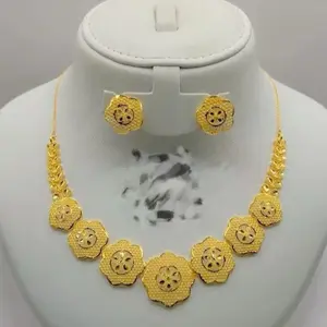 High quality fashion jewelry set 22k color