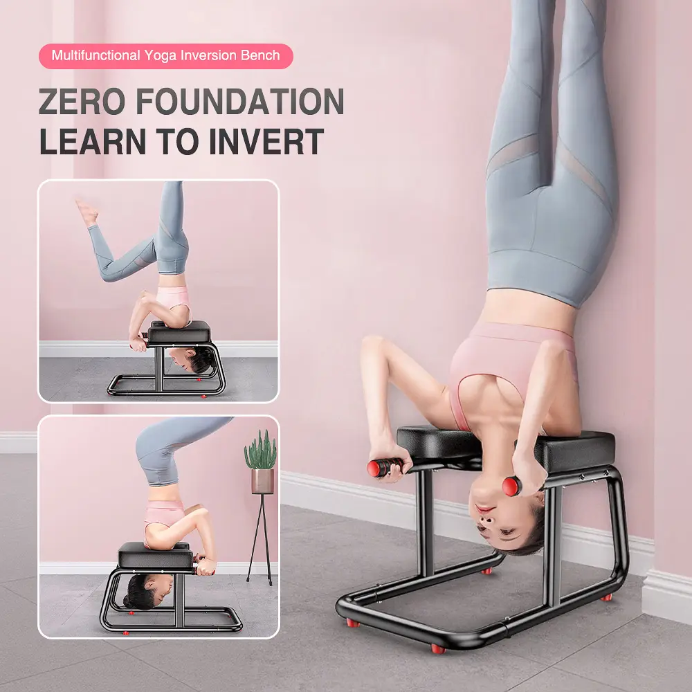 KBQ 2-in-1 Yoga Inversion Stool & Sofa Stool - Headstand Trainer