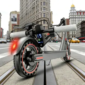 Electric Scooter -19 MPH Max Speed, 8.5''Honeycomb Solid Tires, 350W Motor, 12 Miles Range,Adjustable Speed Foldable Commuter Scooter with Dual Braking System &App Control School Scooters