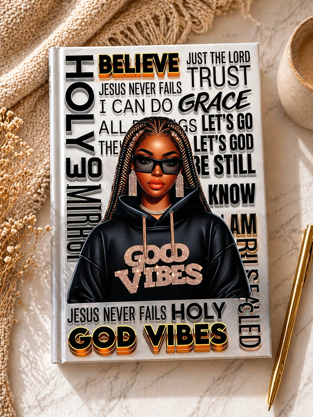 God vibes UV DTF Transfer