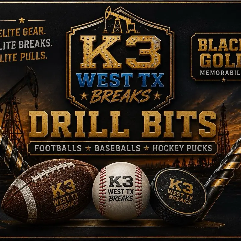 This drill bit run uncovered footballs, baseballs, basketballs, golf balls, hockey pucks, and many other wonderful treasures