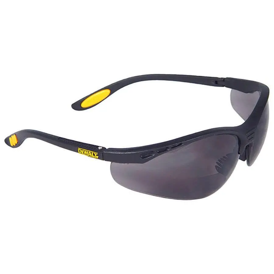 Sport Bifocal Safety Reading Glasses with Impact-Resistant Polycarbonate Lenses, ANSI Z87+ Sports Eyewear featuring an Ergonomic Handgrip for Fatigue-Free Use, Protects From Glare, Uv Protection, Plastic, Glasses Compatible Sports Eyewear