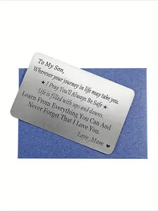 A wallet as a gift for my son