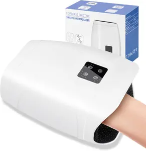 Hand Massager with Heat and Compression,Cordless Hand Massager,5 Strength Levels for Arthritis, Carpal Tunnel and Stiff Joints,Hand and Wrist Massager,Pain Relief,Ideal Gift,#1 Choice for Leisure massage mode father day