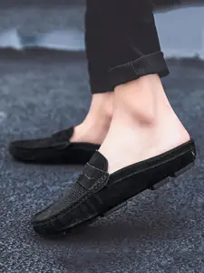 Men's Solid Color Sports Slide, Casual Comfortable Non-slip Sports Slide, Fashionable Shoes for Outdoor Activities, Party, Dance, Footwear