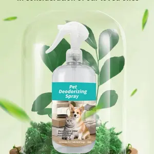 500ML Pet Odor Eliminator Spray, Anti-Odor Scented Air Freshener, Eco-Friendly Pet Care, Ideal for Dogs & Cats Urine Removal