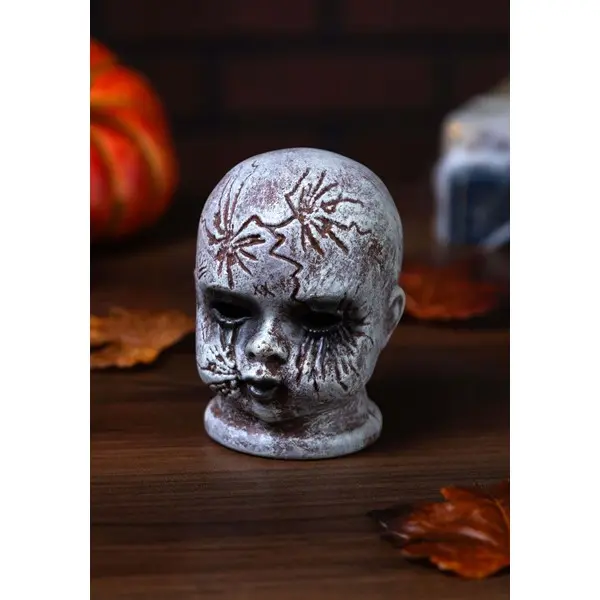 4.5 inch Cracked Doll Head