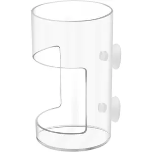 New Fish Tank Feeding Tray with Suction Cup, Feeding Tube, Tank Divider, Breeder Box for Aquarium Round Fish Bowl Accessories
