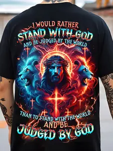 Short-sleeved T-shirt Made of Pure Cotton with Ultra-comfortable Fabric Round Neck Casual Style Short Sleeves Medium Elastic Fabric Regular Fit Suitable for All Seasons. Festivals Such as Easter Halloween Thanksgiving Etc.