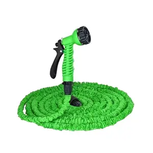 100 Feet Expandable Garden Hose with Multi-Function Spray Nozzle - Perfect for Outdoor Watering Needs