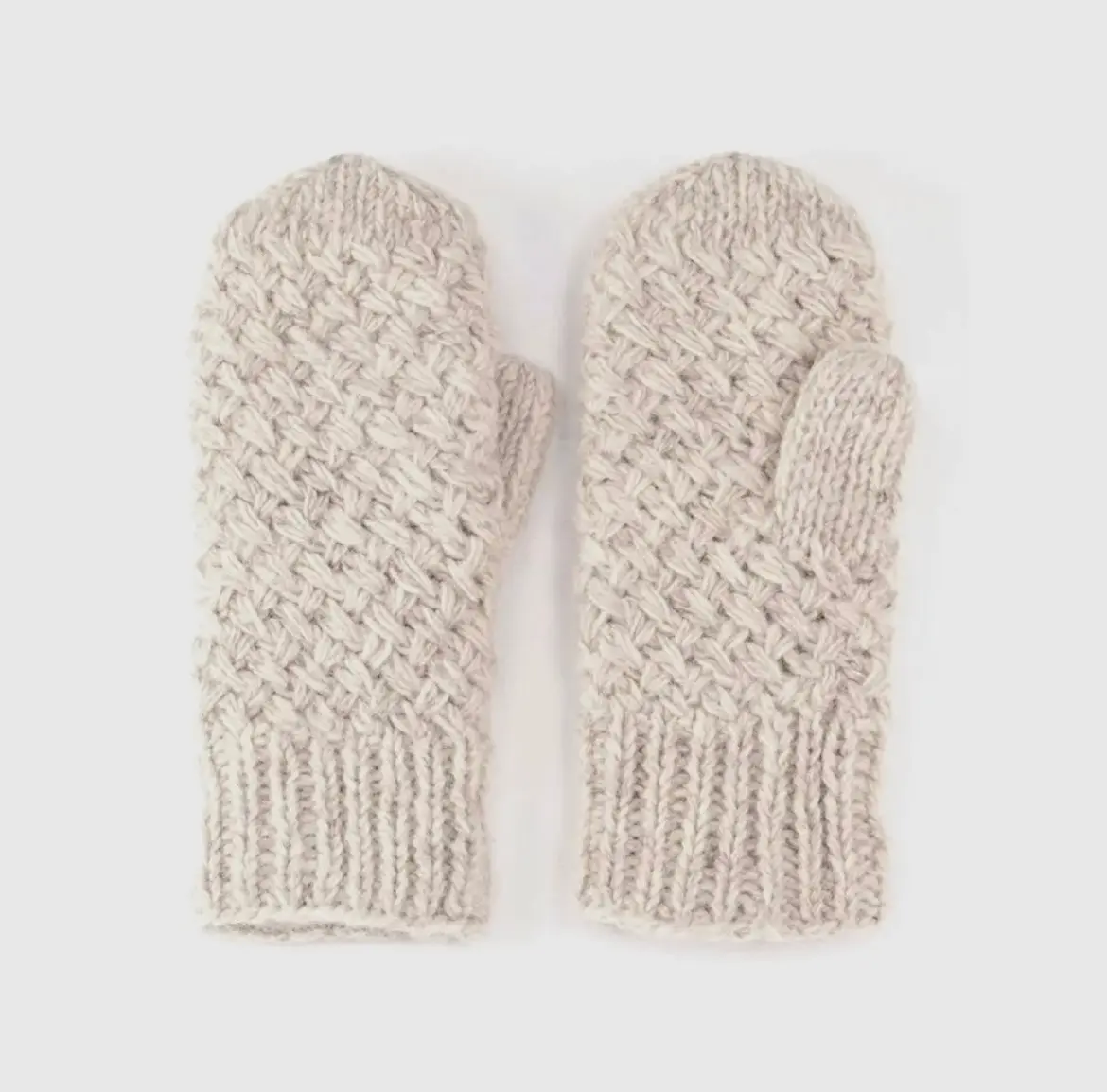 Palermo Wool Knit Mittens