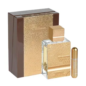 Al-Haramain Haramain Amber Oud Gold 999.9 Dubai Limited Edition Extrait De Parfum (75ml) - Unisex EDP Fragrances, Aromatic Longlasting Scented Oud, Year-Round Wear Amber Vanilla, Aromatic Unisex Fragrance