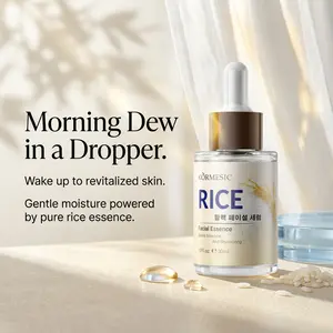 Rice essence, moisturizing, firming, brightening, nourishing, moisturizing and revitalizing essence, containing rice extract nicotinamide+allantoin Serums